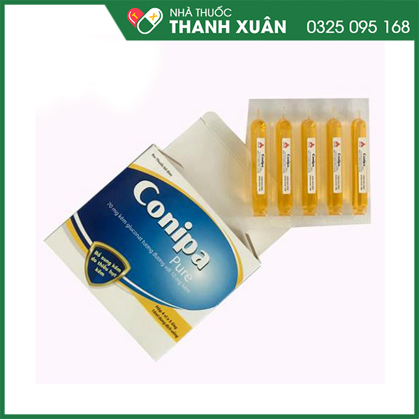 Conipa pure hỗ trợ bổ sung kẽm